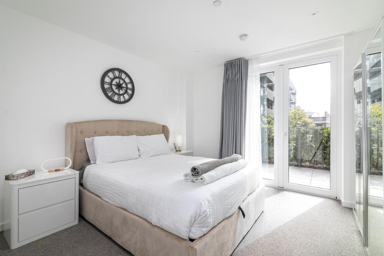 Luxury Spacious Flat With Communal Gardens And Parking Londres Exterior foto